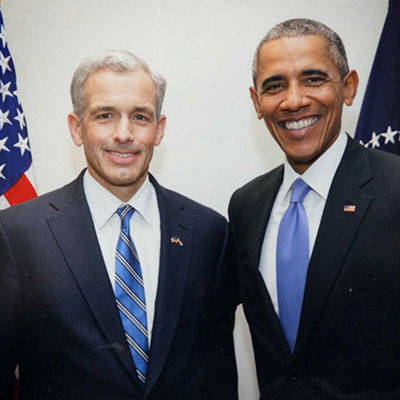 John Walsh and Barack Obama